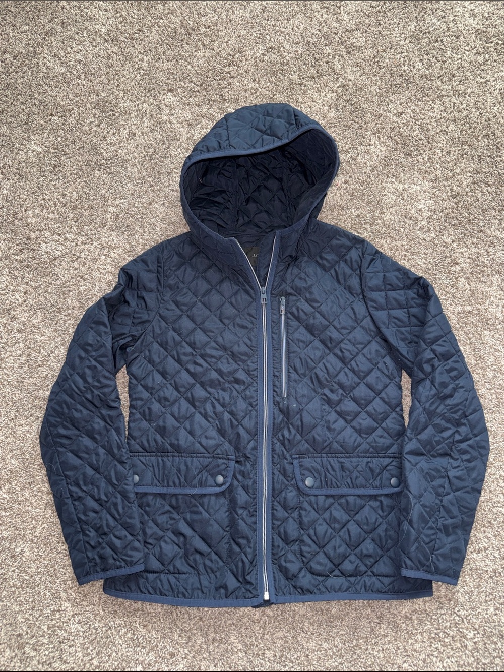 J. Crew Packable Field Jacket in Navy Blue XS